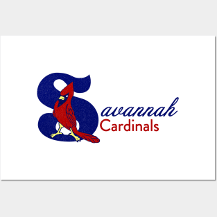 Defunct Savannah Cardinals Minor League Baseball 1985 Posters and Art